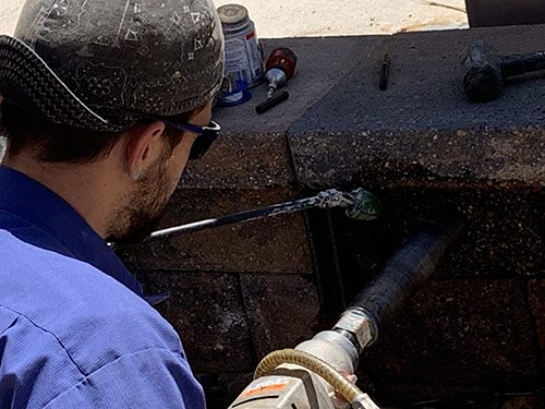 Gas Line Drilling