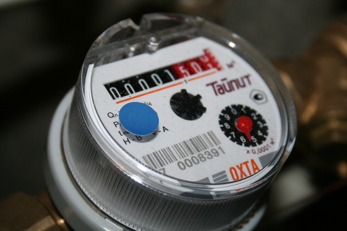 a water meter