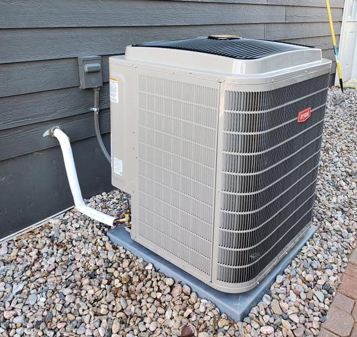 an HVAC unit