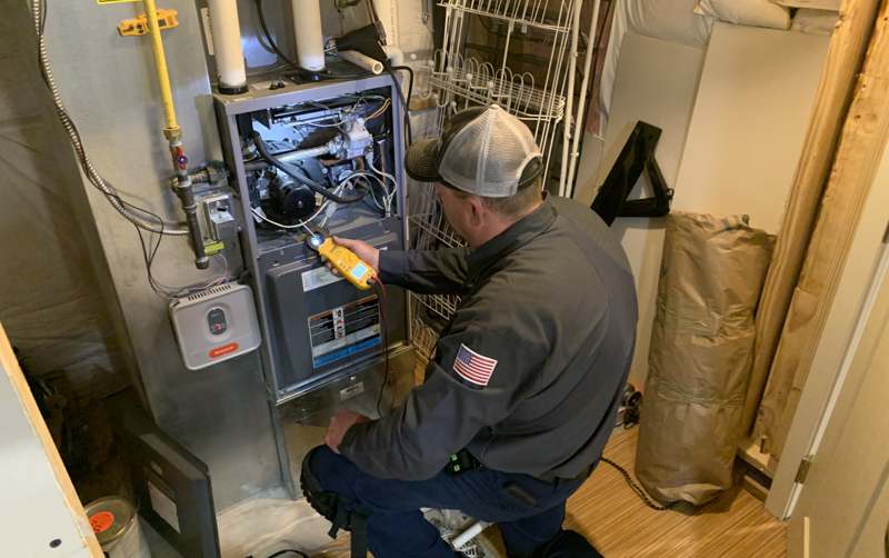 A furnace tuneup